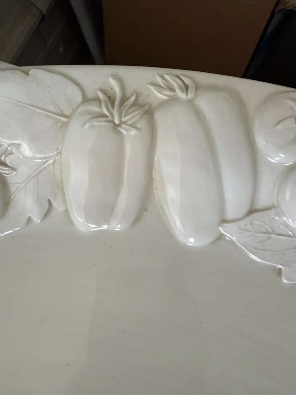 WILLIAMS SONOMA TUSCAN OLIVE SERVING Platter